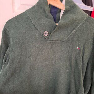 Tommy Hilfiger Green Knit Sweater - Size L
